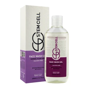 ژل شستشوی صورت پوست نرمال تا خشک استم سل